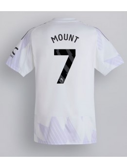 Manchester United Mason Mount #7 Replika Borta Kläder 2025-26 Kortärmad